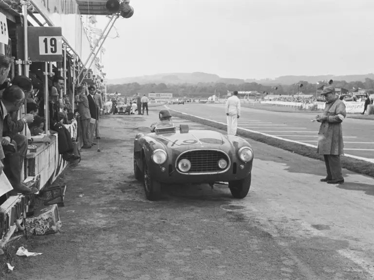 Bobbie Baird and Roy Salvadori, Goodwood 9 Hours, 3rd overall, 16 August 1952.