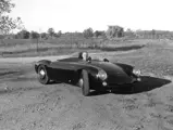 Still in Jack Manting’s care, chassis 0072 sports fresh black paintwork, circa late 1950s.