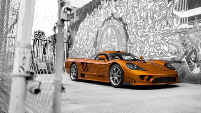1/12 Motormax Saleen S7 Twin Turbo (Copper Orange) Diecast