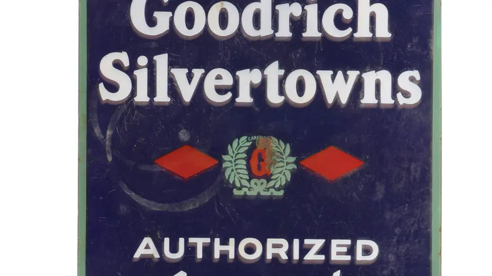 GOODRICH SIGN | Private Collection of Tom & Marlene Stackhouse | RM ...