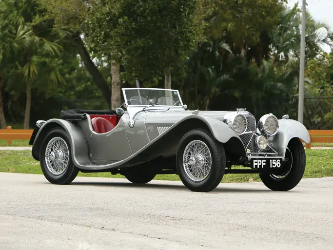 1937 Ss 100 Jaguar 2½-Litre Roadster: market value and price history