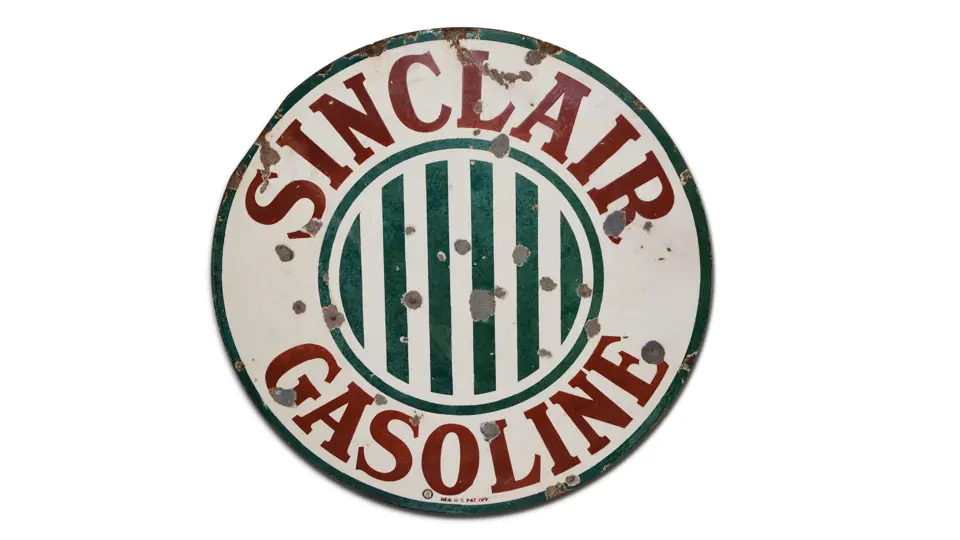 Sinclair Gasoline Porcelain Sign | Fort Lauderdale 2019 | RM Sotheby's