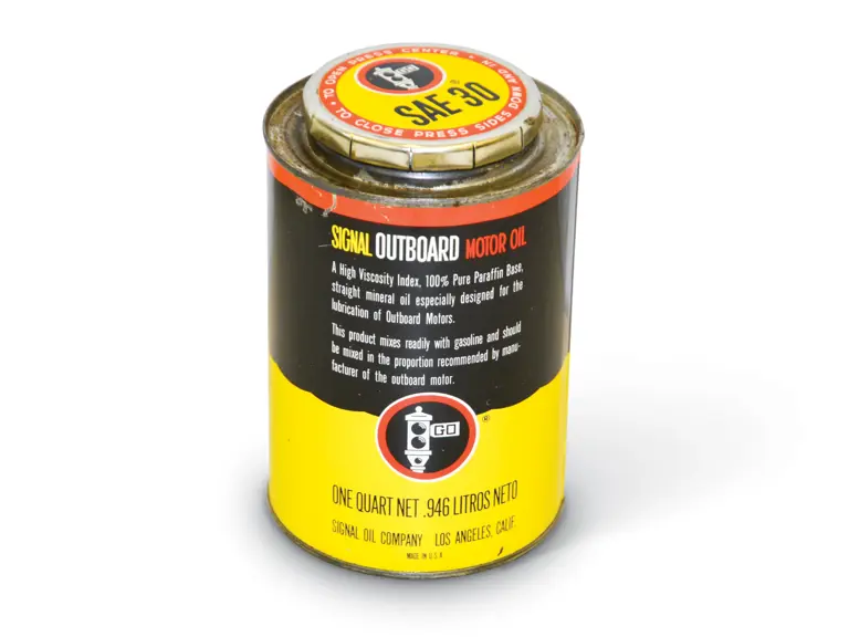 Signal Outboard Motor Oil Can | Auburn Spring 2019 | RM Sotheby's