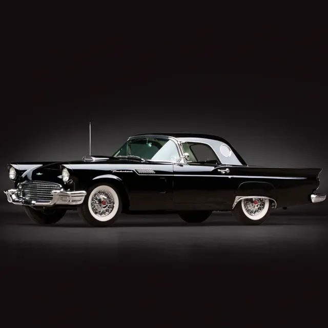 Black bird 1957 Ford Thunderbird 'D-Code' | Sam Pack Collection | RM