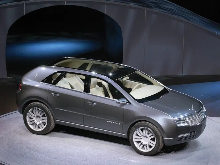 The Lincoln Aviator is introduced Monday January 5, 2004 at the North American International Auto Show in Detroit, Michigan.