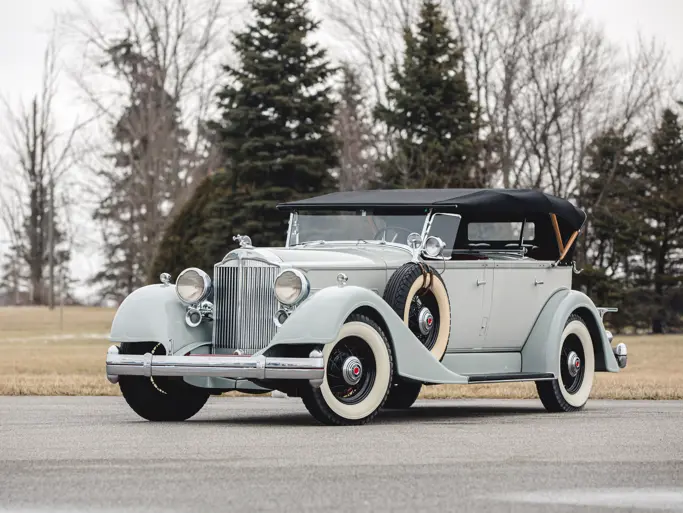 1934 Packard 1101 Eight Phaeton: market value and price history