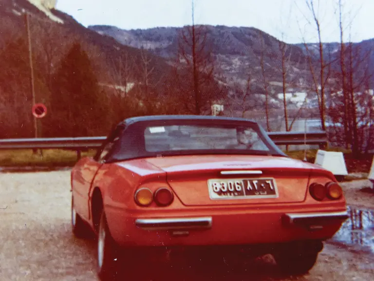 The Daytona Spider as pictured in the ownership of William Ayoub.