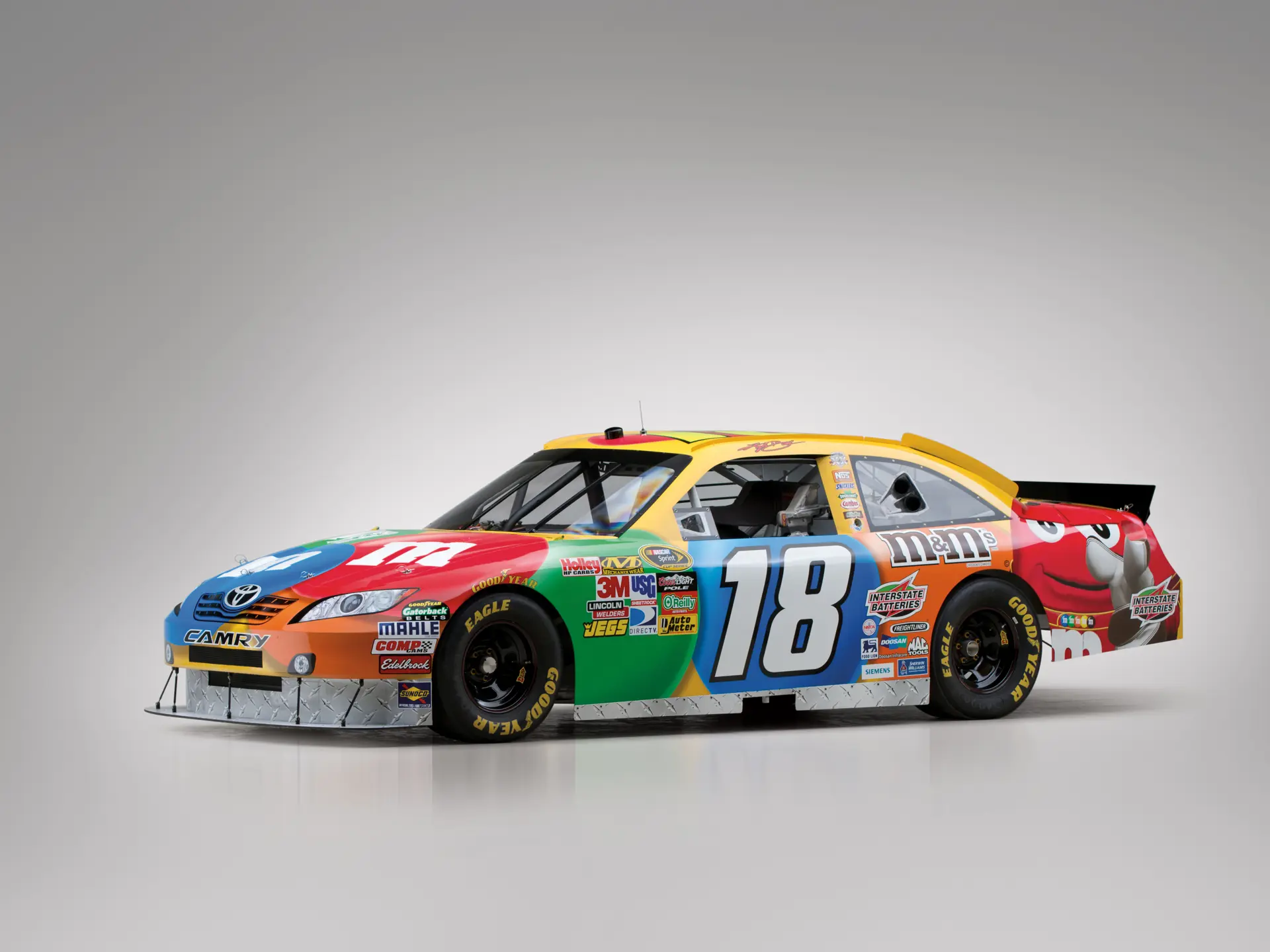 2011 Toyota Camry Kyle Busch #18 NASCAR Racecar | The John