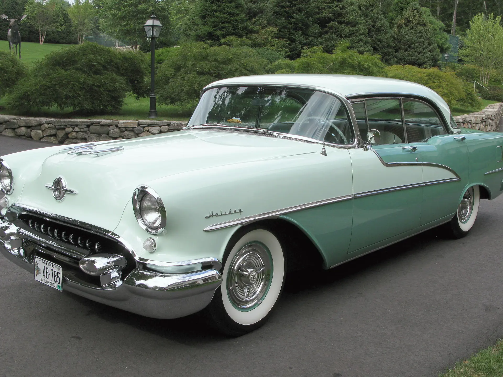 1955 Oldsmobile 98 Holiday Hardtop Sedan | Hershey 2011 | RM Sotheby's