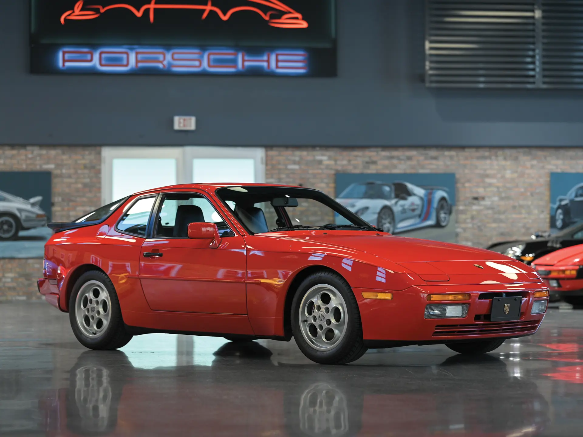 Photo Automobile Porsche 944 S – Années 1987-1988 – Tirage A.029303