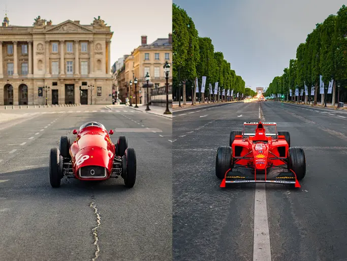 1954 Ferrari 625 F1 and 1998 Ferrari F300 offered at RM Sothebys Monterey live auction 2022