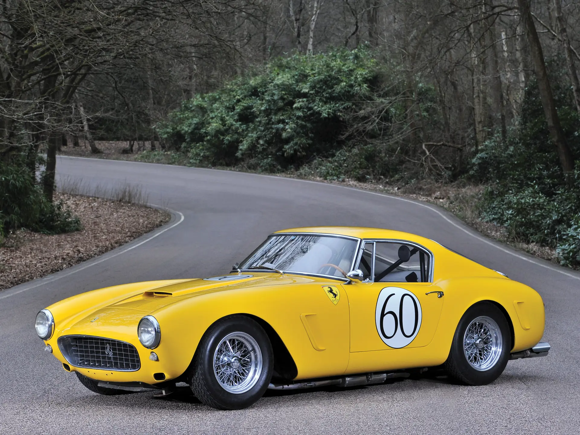 Ferrari - GC-427 Ferrari250GT-SWB限定版画サイン額装済作家平右ヱ門 Ferrari - GC-427 Ferrari250GT-SWB限定版画サイン額装済作家平