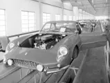 Chassis no. 3949 SA being assembled at Maranello.