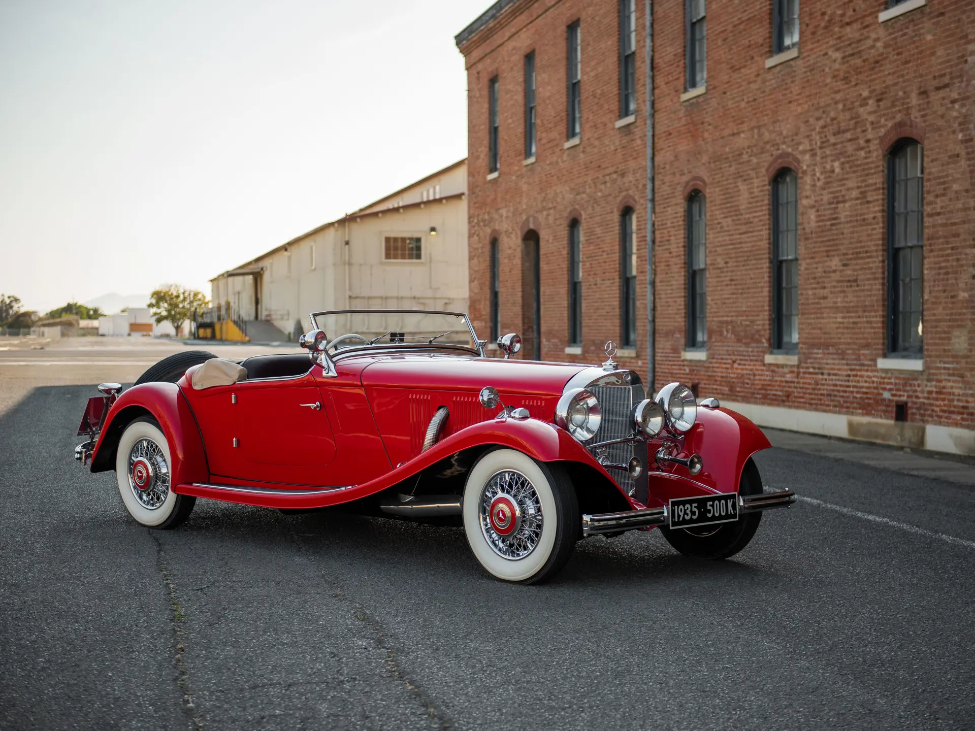 Franklin Mint 1935 Mercedes-Benz 500 K Special Roadster Red
