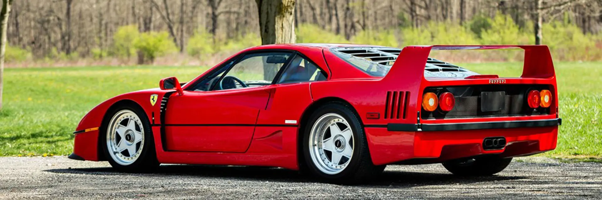 1992 Ferrari F40 offered at RM Sothebys Amelia Island Live Auction 2021