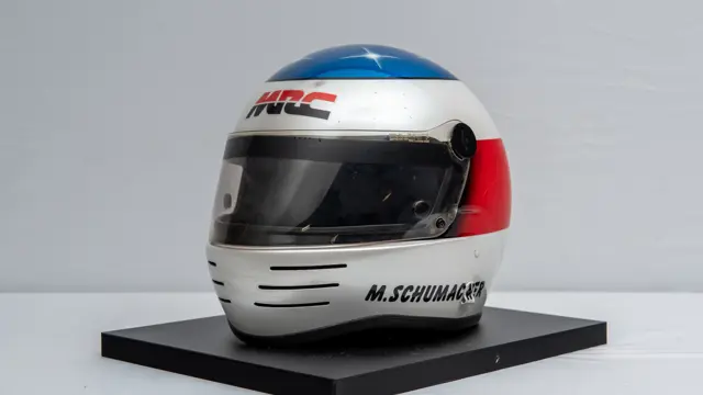 1989 Michael Schumacher Simpson WTS German Formula 3 Helmet | Full