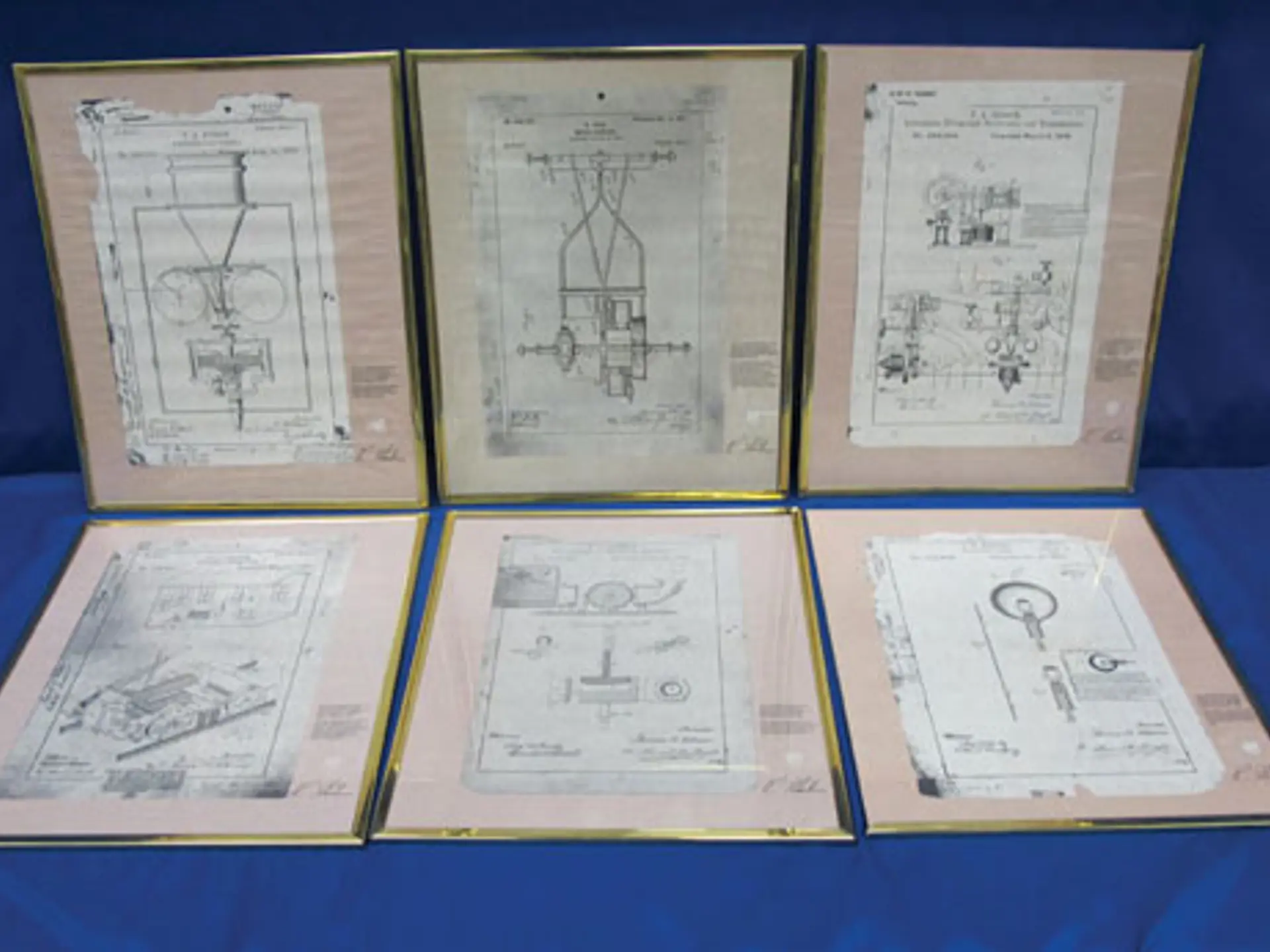 6 pieces - Drawings of various Edison | Auburn Fall 2012 | RM Sotheby's