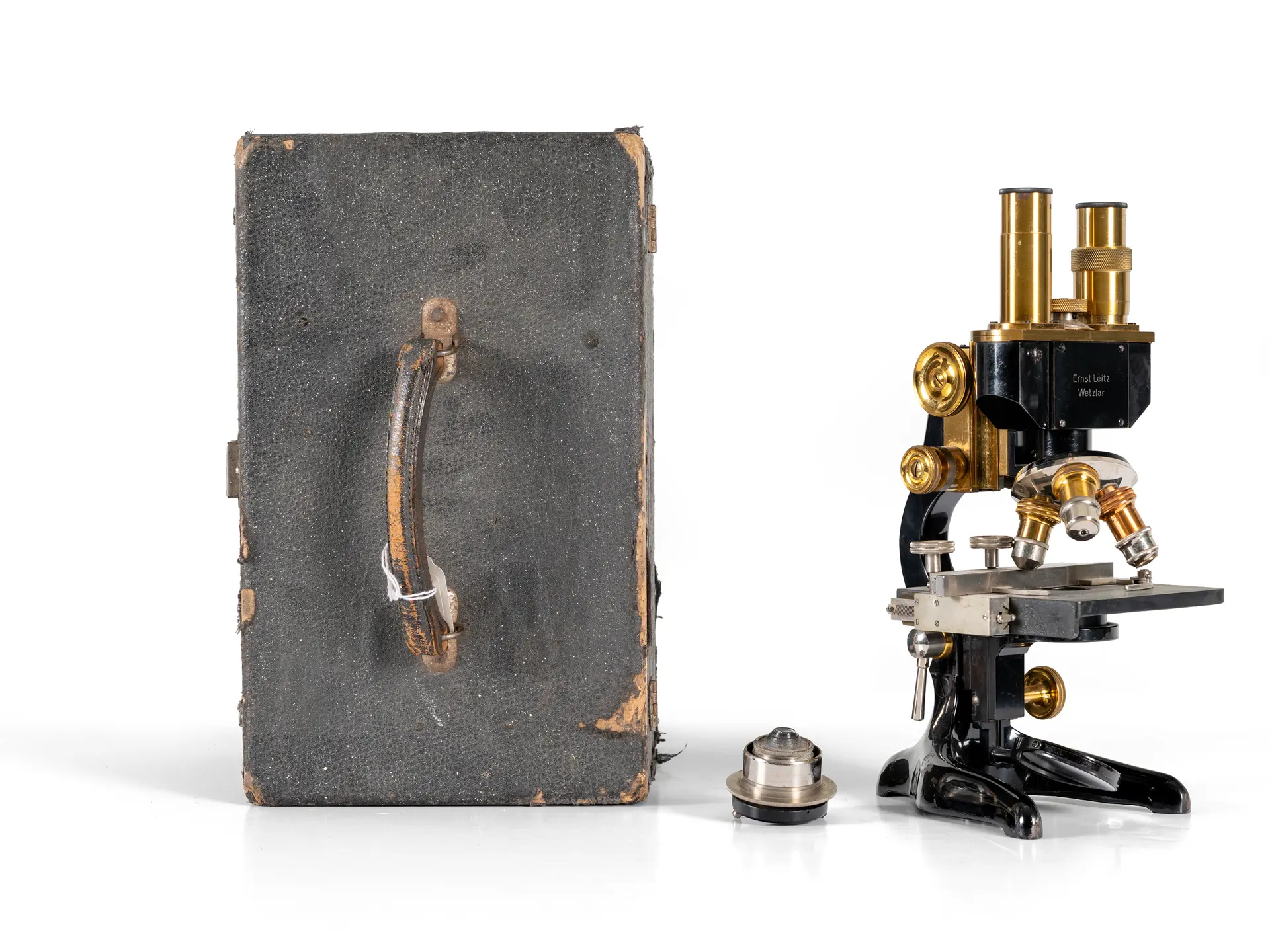 超希少美品★Ernst Leitz Wetzlar Sp-Reflex 1/3X Ernst Leitz Wetzlar Microscope with Case | The Hershey Auction