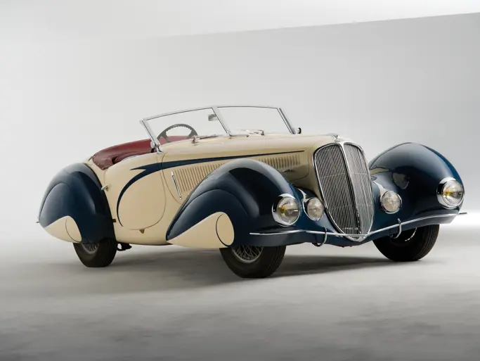 1937 Delahaye 135 Competition Court Torpedo Roadster by Figoni e