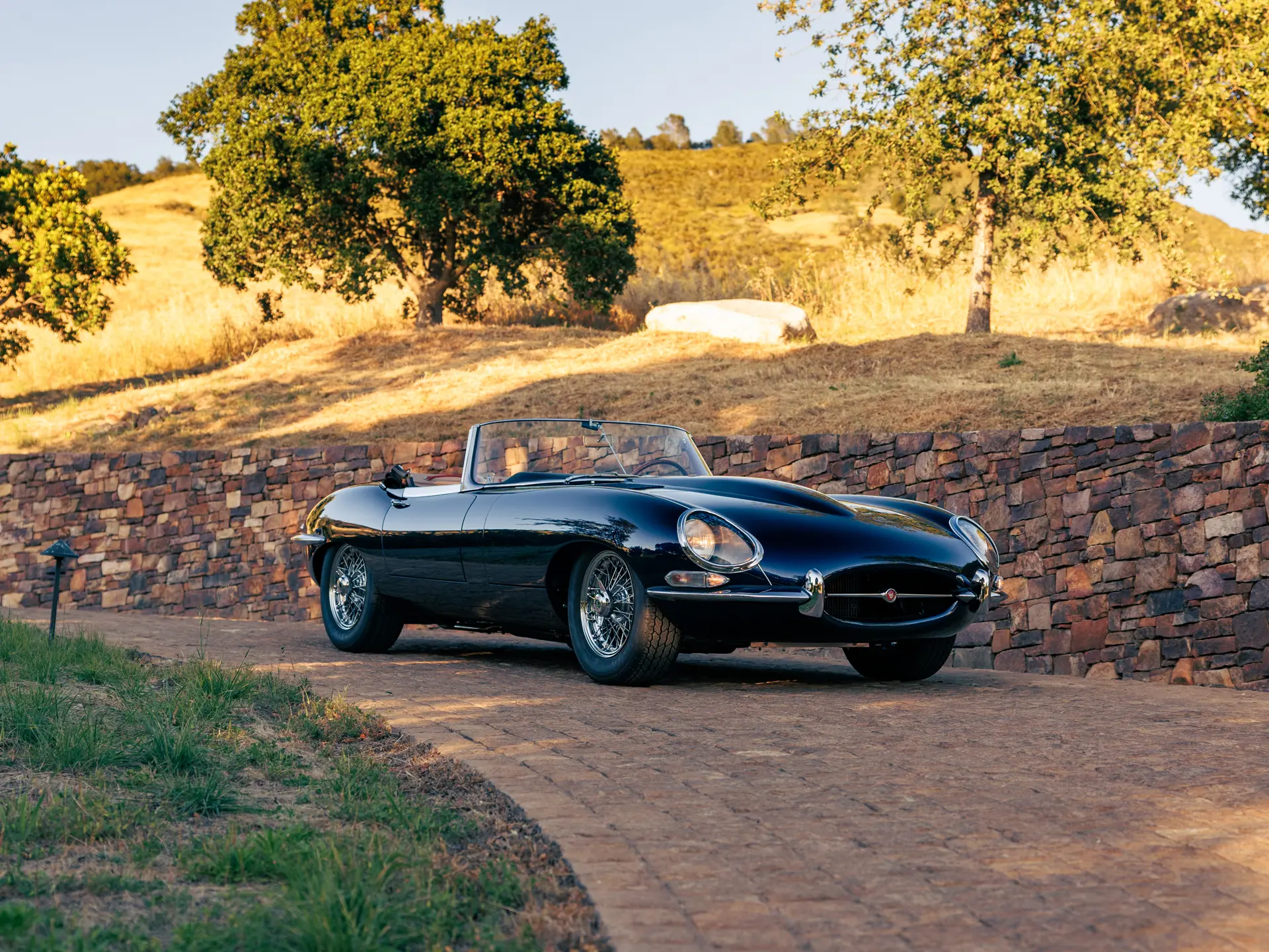 Jaguar XKE Series 1 E-Type Series 1 3.8-Litre Roadster, sold at auction