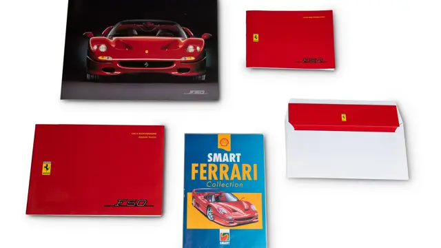 Ferrari F50 Owner's Manuals, Literature, and Brochure | Open Roads