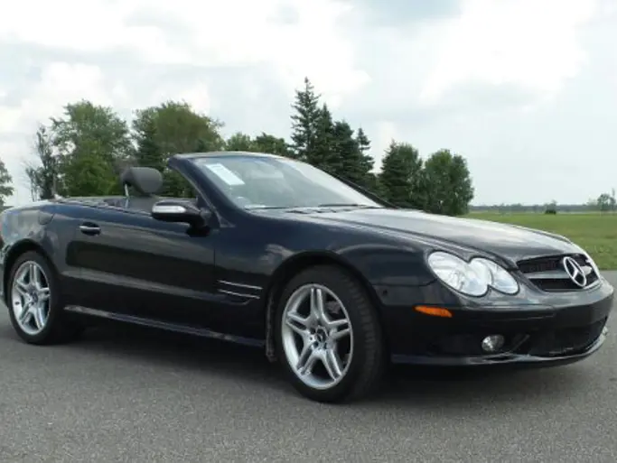 Mercedes-Benz SL500: verified auction values