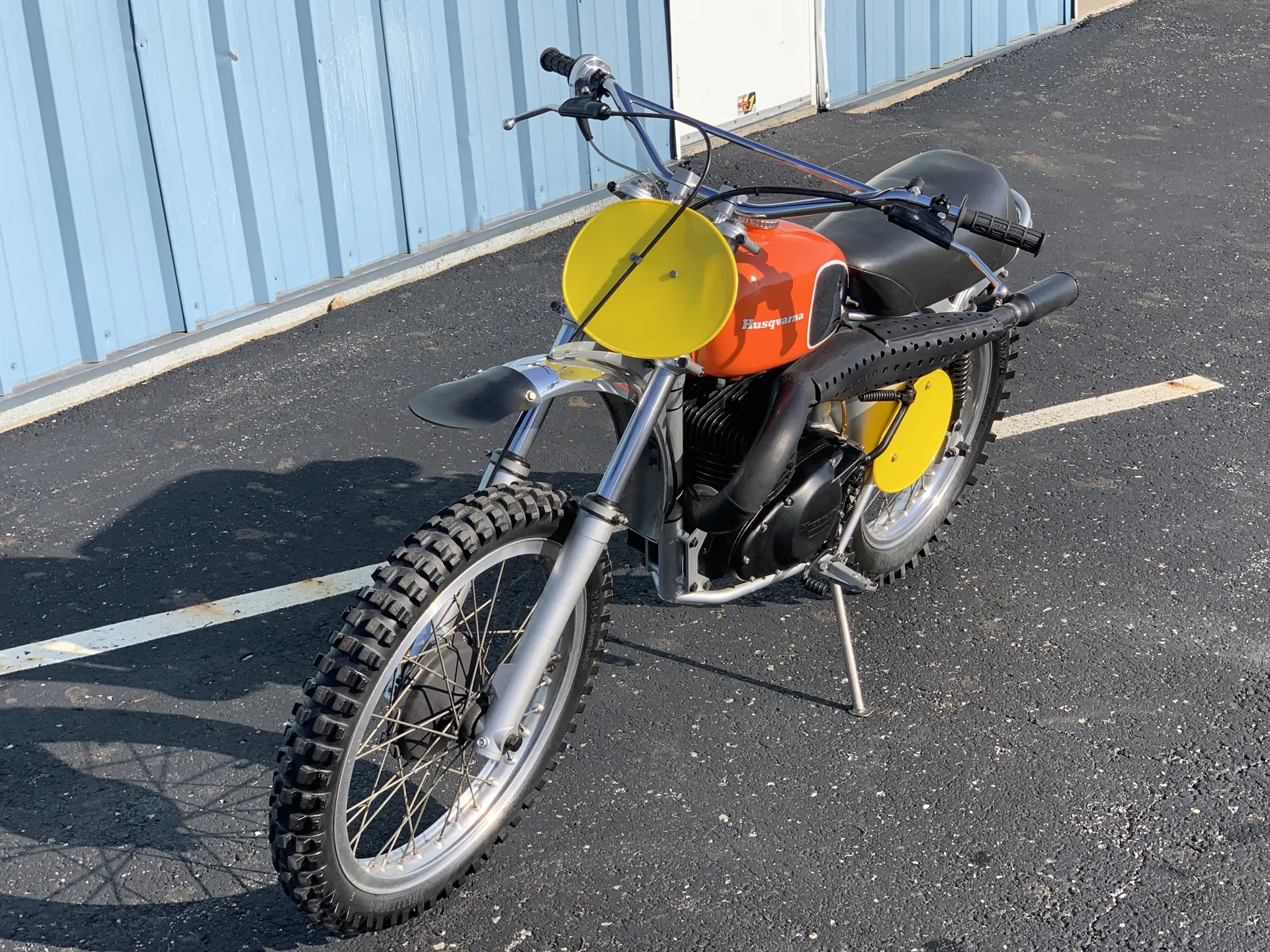 1972 Husqvarna 450 WR Cross Country Handle with Fun RM Sotheby s