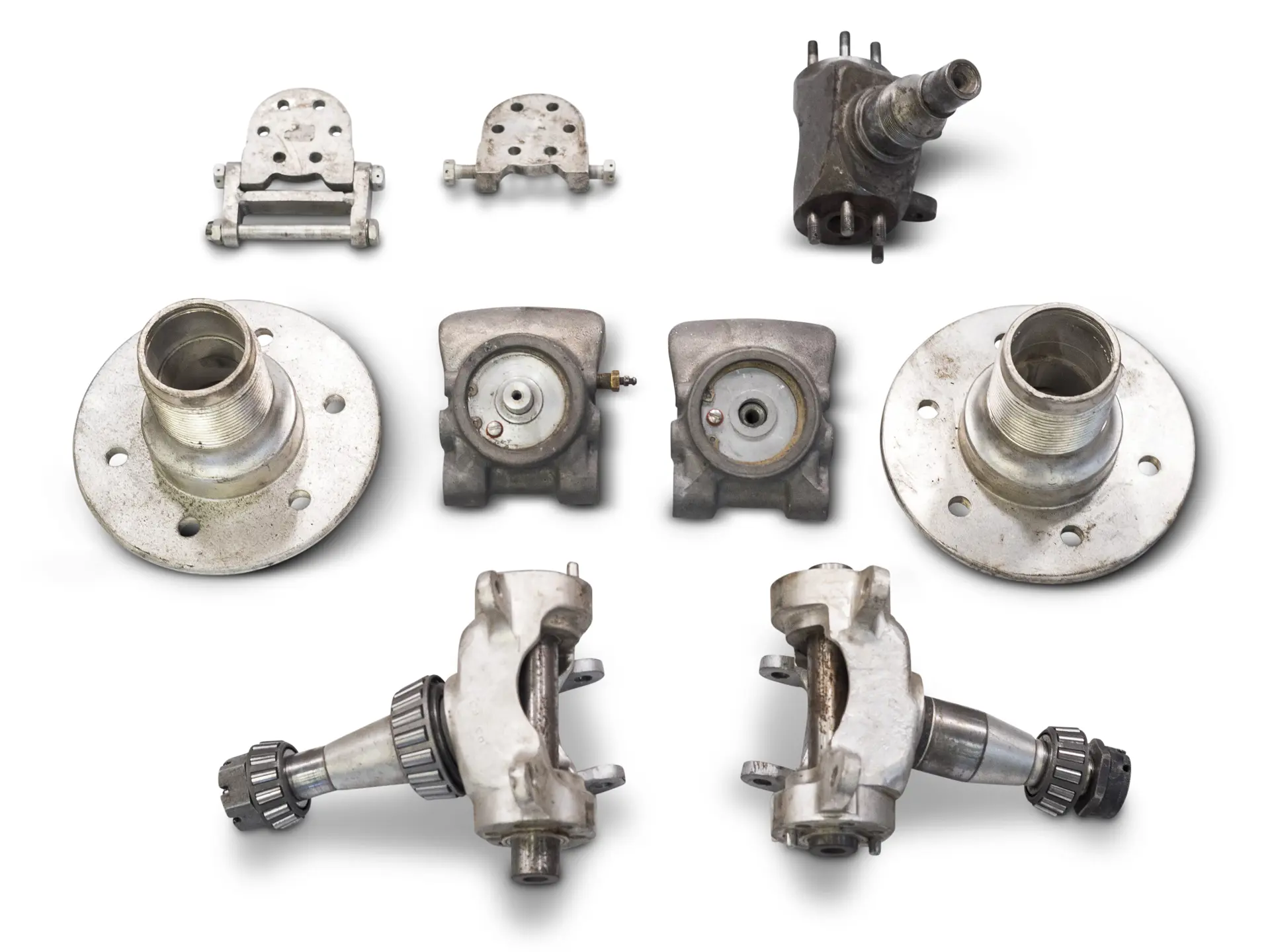 Spindle Fall Halibrand Rare Front Spindles with Hubs | Auburn Fall 2020 | RM Sotheby's