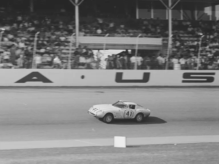 Chassis no. 10311 wearing race #41 at the 1969 24 Hours of Daytona.