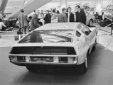 The Jaguar Pirana on display by Bertone at the 1967 Turin Auto Show.