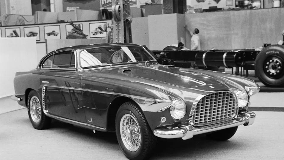 0295 EU exhibited by Ferrari at the 1953 Paris Motor Show