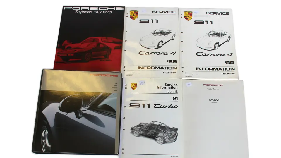 PORSCHE Service Information Technik '94 911 Carrea WKD 498