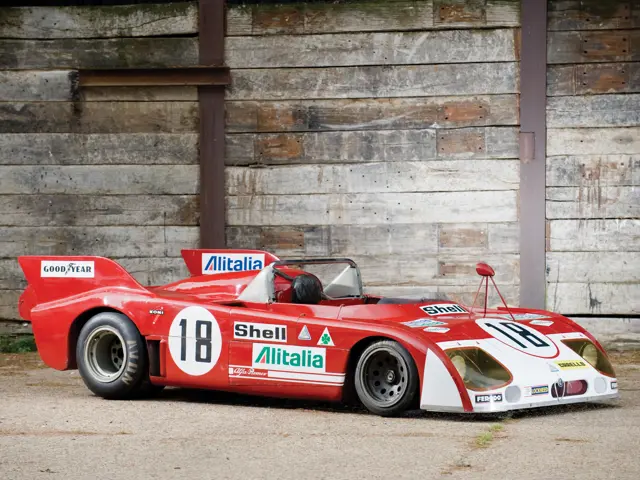ALFA ROMEO Diorama - 33/2 Long Tail Team Autodelta № 41 24h Le Mans (1968) Nino