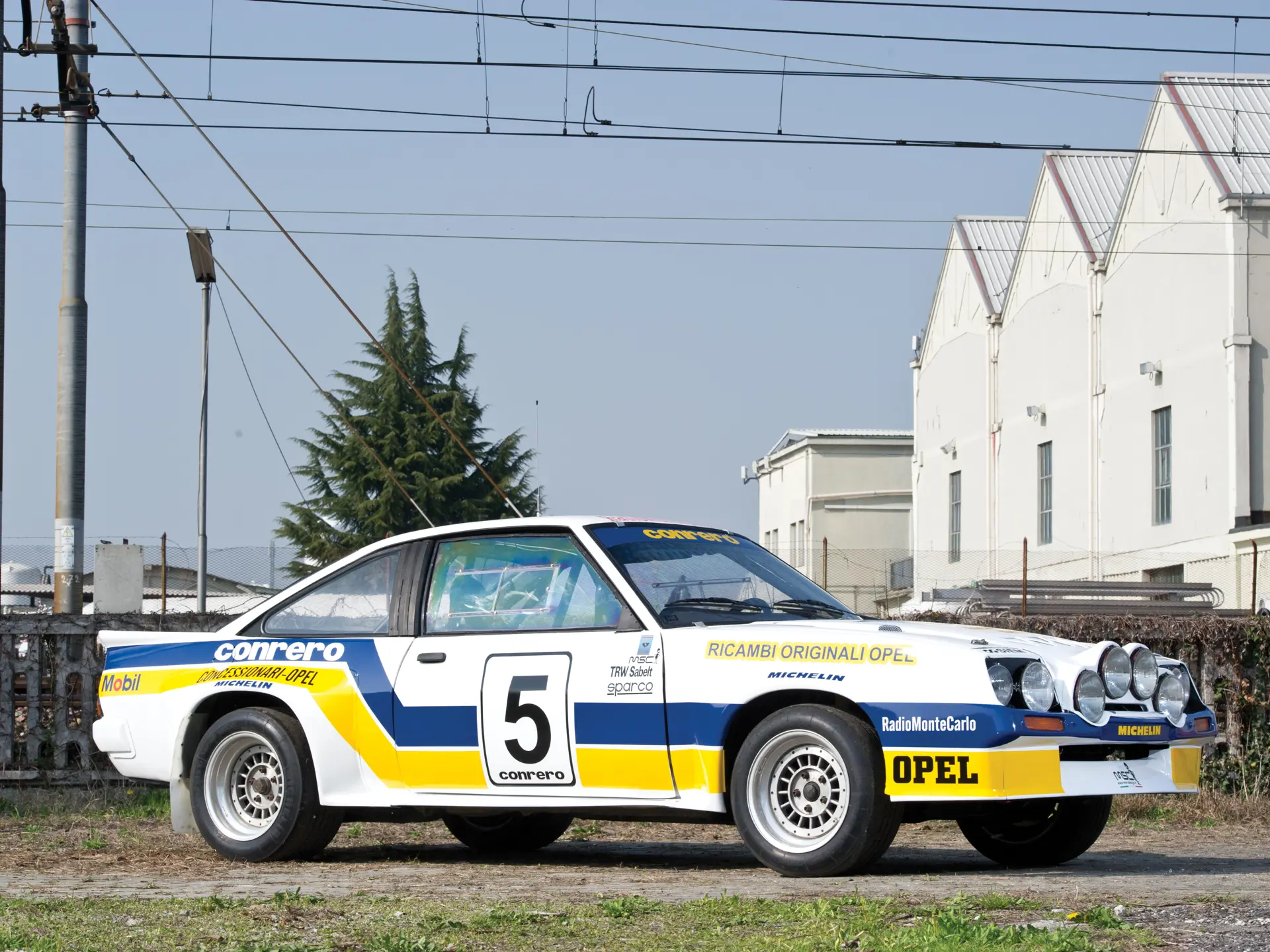 DECAL OPEL MANTA 400 B.COLEMAN CIRCUIT OF IRELAND R. 1984 WINNER (02