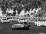 Chassis 18855 piloted by Carlo Facetti; captured leading the pack, prior to victory at Vallelunga on 5 November 1978.