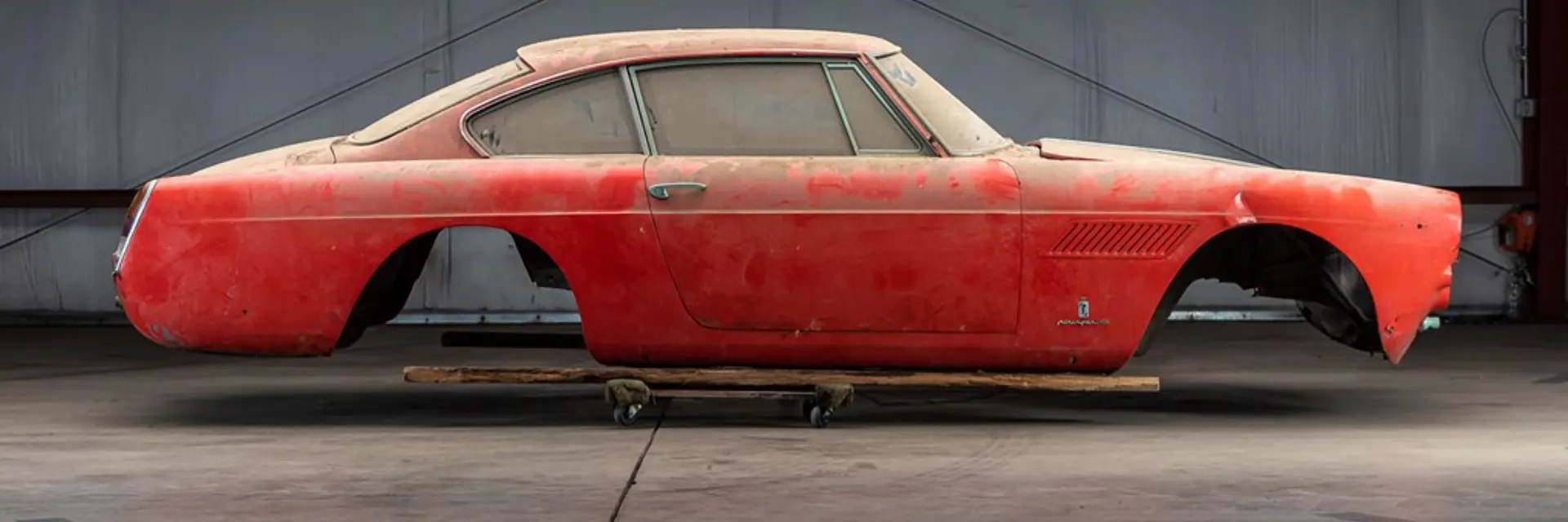 1963 Ferrari 250 GTE 22 Series III Body offered at RM Sothebys Online Only Open Roads March Auction 2021