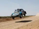 The Tuthill-prepared Porsche 911 SC 'Safari' on the 2022 East African Safari Classic, driven by Ken Block.