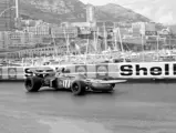 Ronnie Peterson at the 1971 Monaco Grand Prix where he finished 2nd with chassis 711-02.