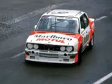 The BMW M5 Superproduction at speed in period.