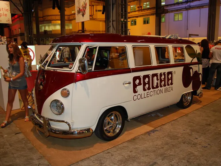 The Pacha Volkswagen Type 2 at a Pacha exhibition stand in 2007.