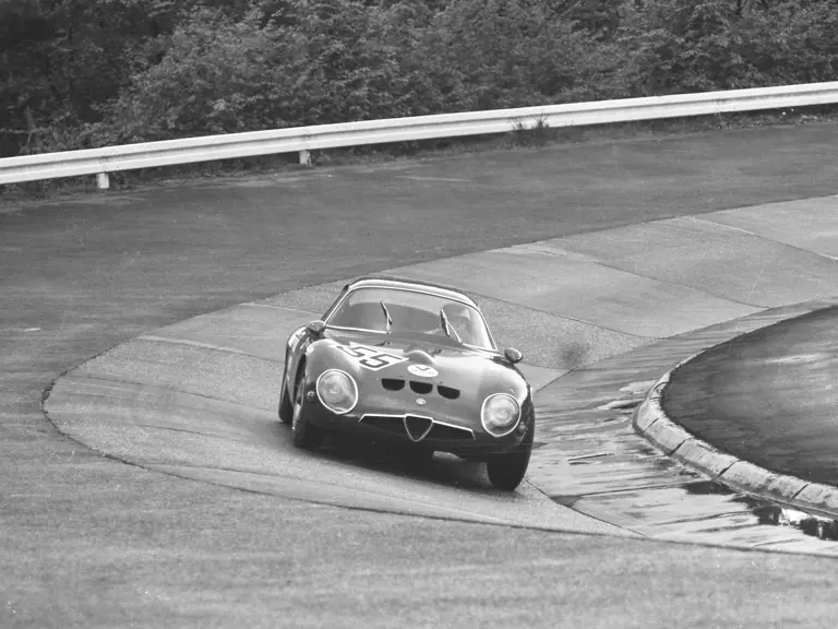 The Alfa Romeo makes its competitive debut at the 1968 Nürburgring 1000 kms.