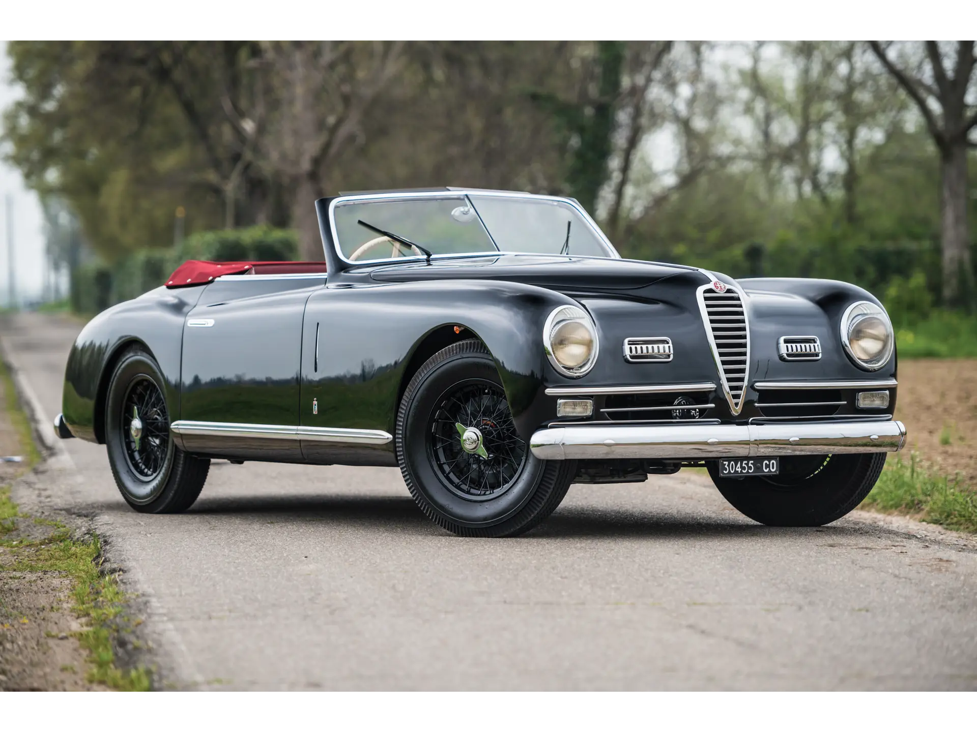 1949 Alfa Romeo 6C 2500 Super Sport Cabriolet by Pinin Farina