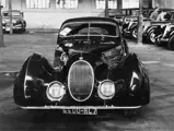 Chassis no. 90110 sitting inside the Talbot factory prior to World War II.