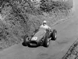 Ian Sievewright at Shelsley Walsh England, August 1964.