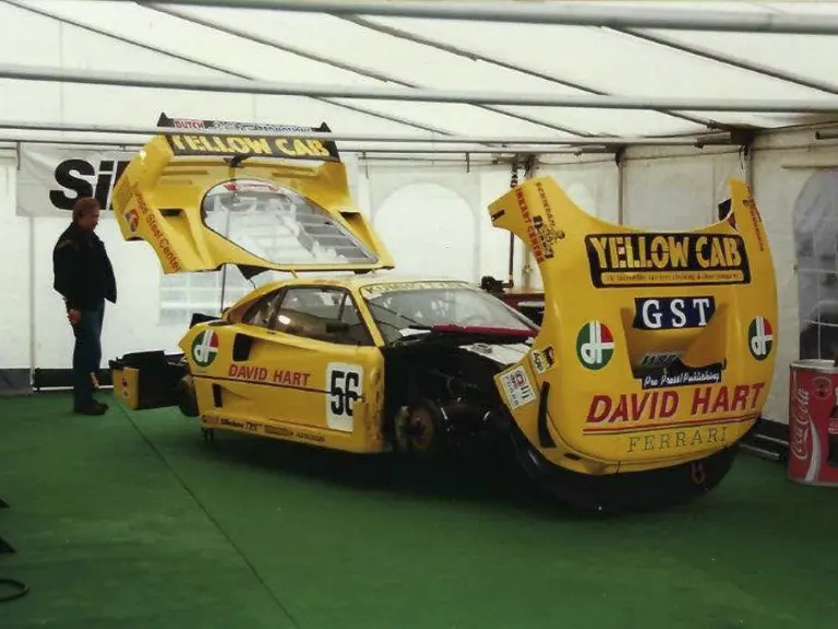 Chassis number 80782 as seen at Zandvoort in 1996.