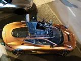 EHC47D Rome, Italy. 10th March, 2015. Filming car chase scene for new James Bond movie Spectre along Tiber river on location in Rome, Italy. Pictured: Prototype Jaguar C-X75  Credit:  Piotr Zajac/Alamy Live News