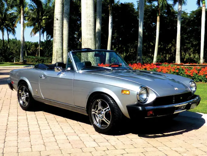Fiat 124 Spider: auction results and sold prices