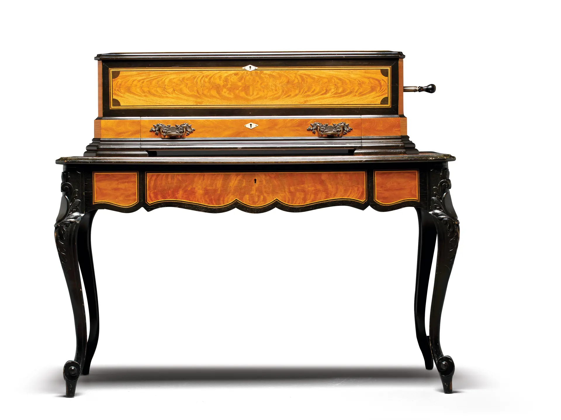 Mermod Freres Mermod Frères Swiss Cylinder Music Box with Matching Table | The ...