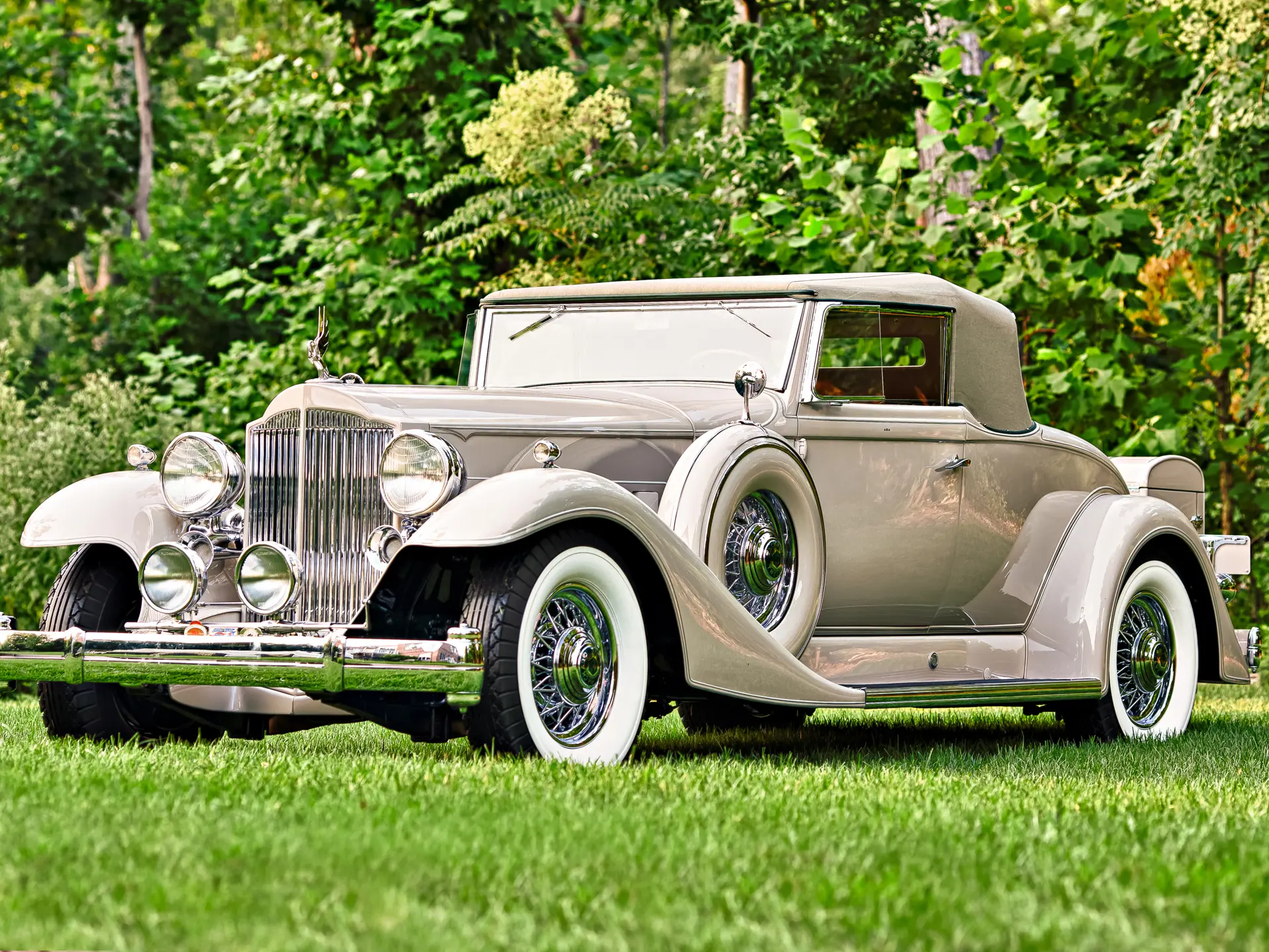 1933 Packard 1005 Twelve Coupe Roadster | Hershey 2012 | RM Sotheby's