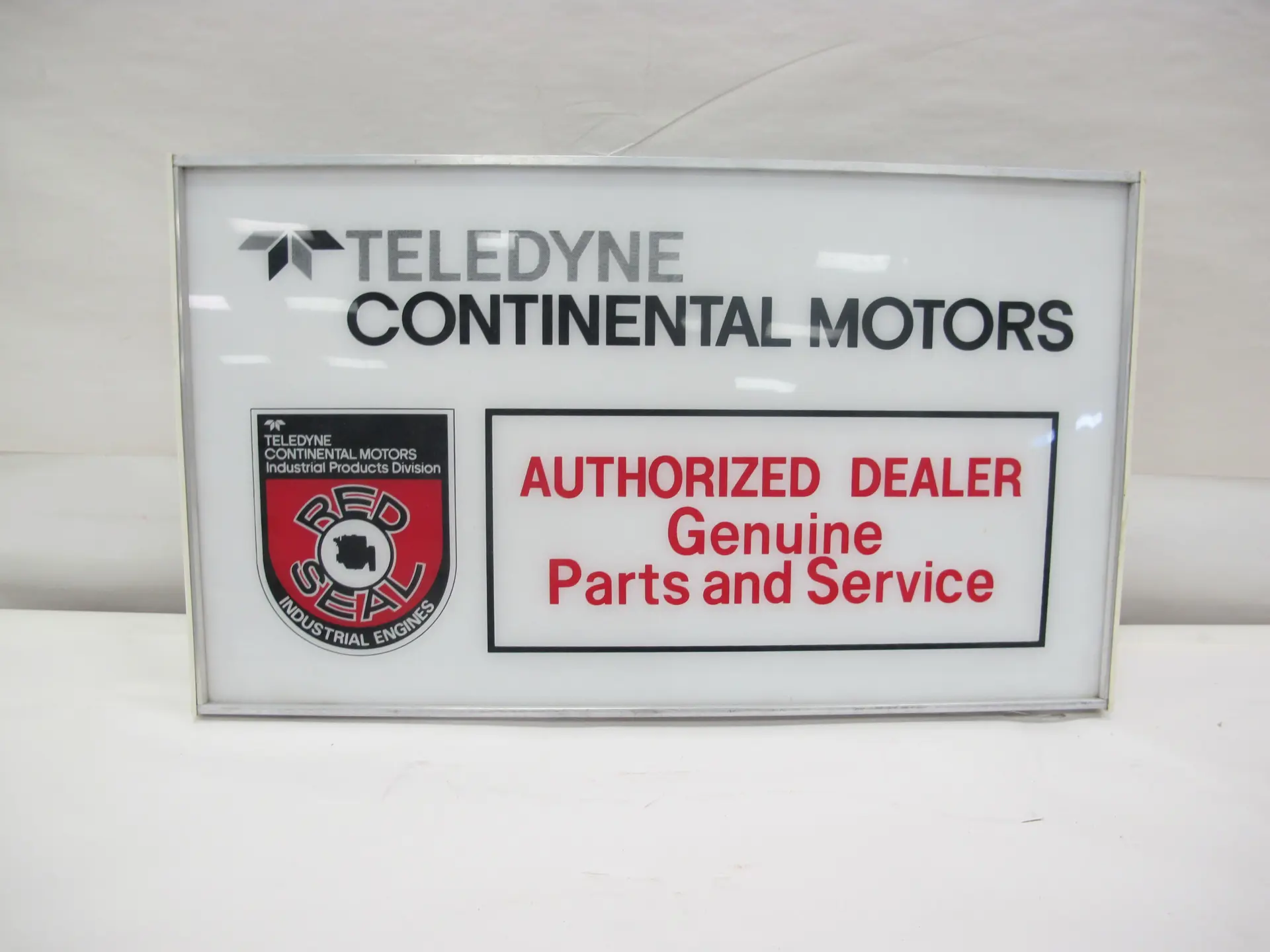 Teledyne Continental Motors Lighted Sign | Auburn Spring 2013 | RM ...